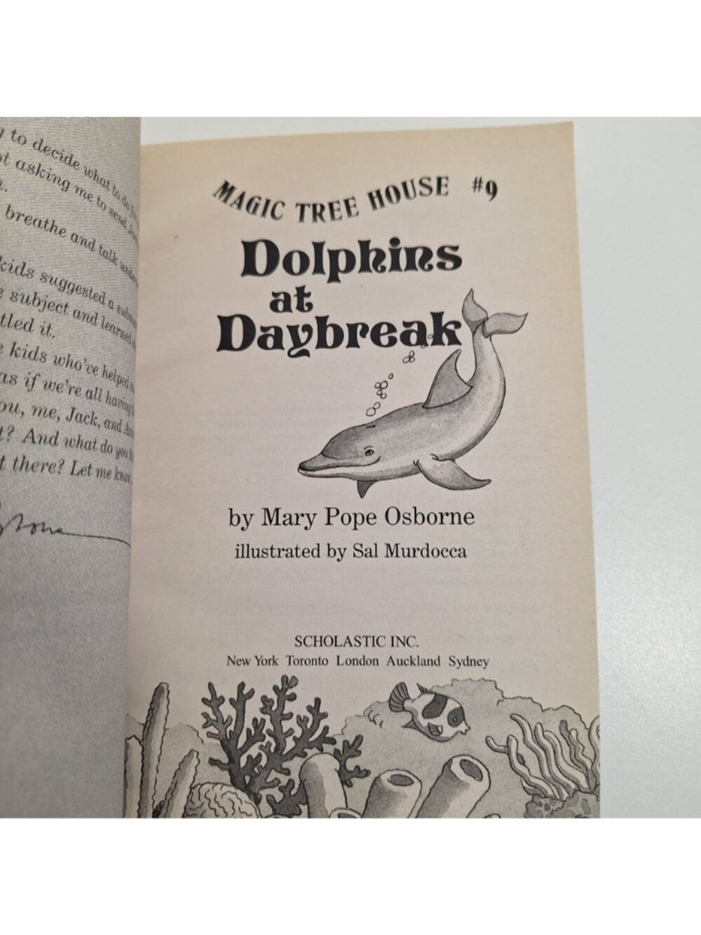 Magic Tree House Dolphins At Daybreak Mary Pope Osborne 3 Book Lot - Picture 3 of 10